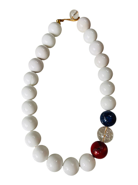 Gumball Neck Hug - Red, White & Blue