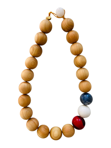 Gumball Neck Hug - Red, White & Blue