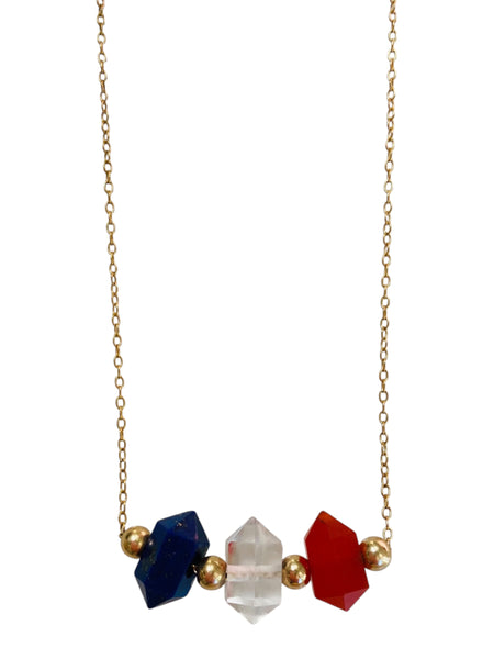 Add-A-Crystal - Red, White & Blue