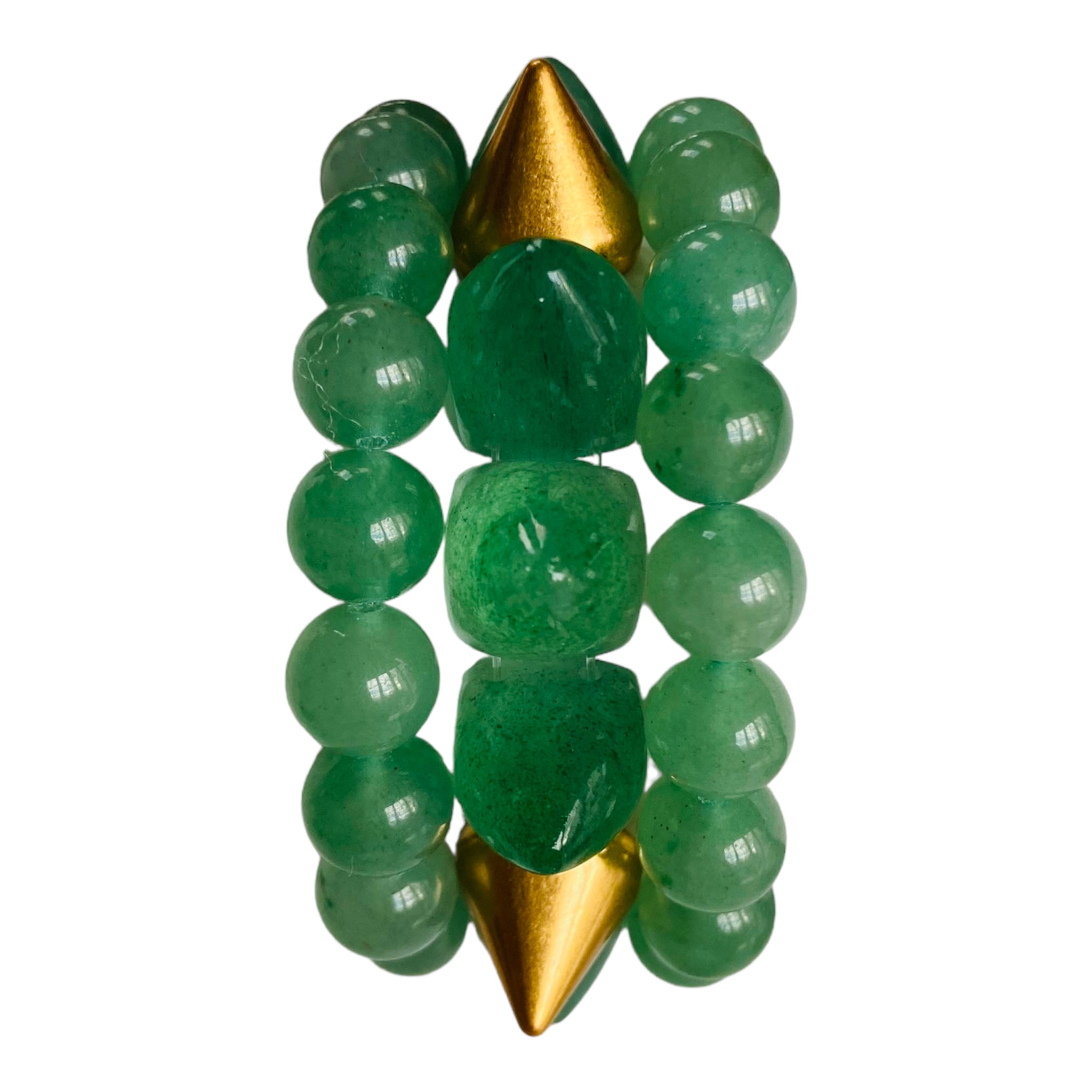 STACKED LUXE SPIKE - Aventurine