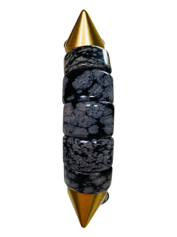 LUXE Arches - Snowflake Obsidian