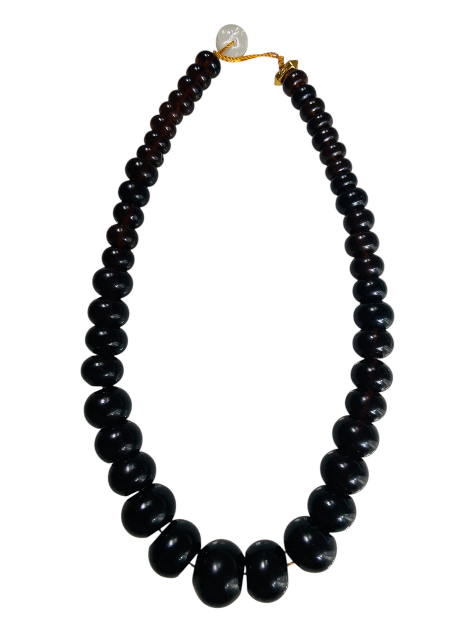 Gumball Neck Hug - Smoky Quartz
