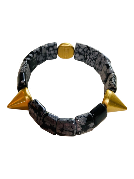 LUXE Arches - Snowflake Obsidian