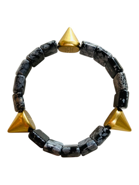 LUXE Arches - Snowflake Obsidian