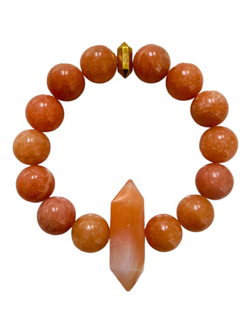 Madaket Sunset - Calcite & Agate