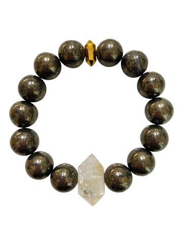 Whaler’s Fortune - Pyrite & Citrine