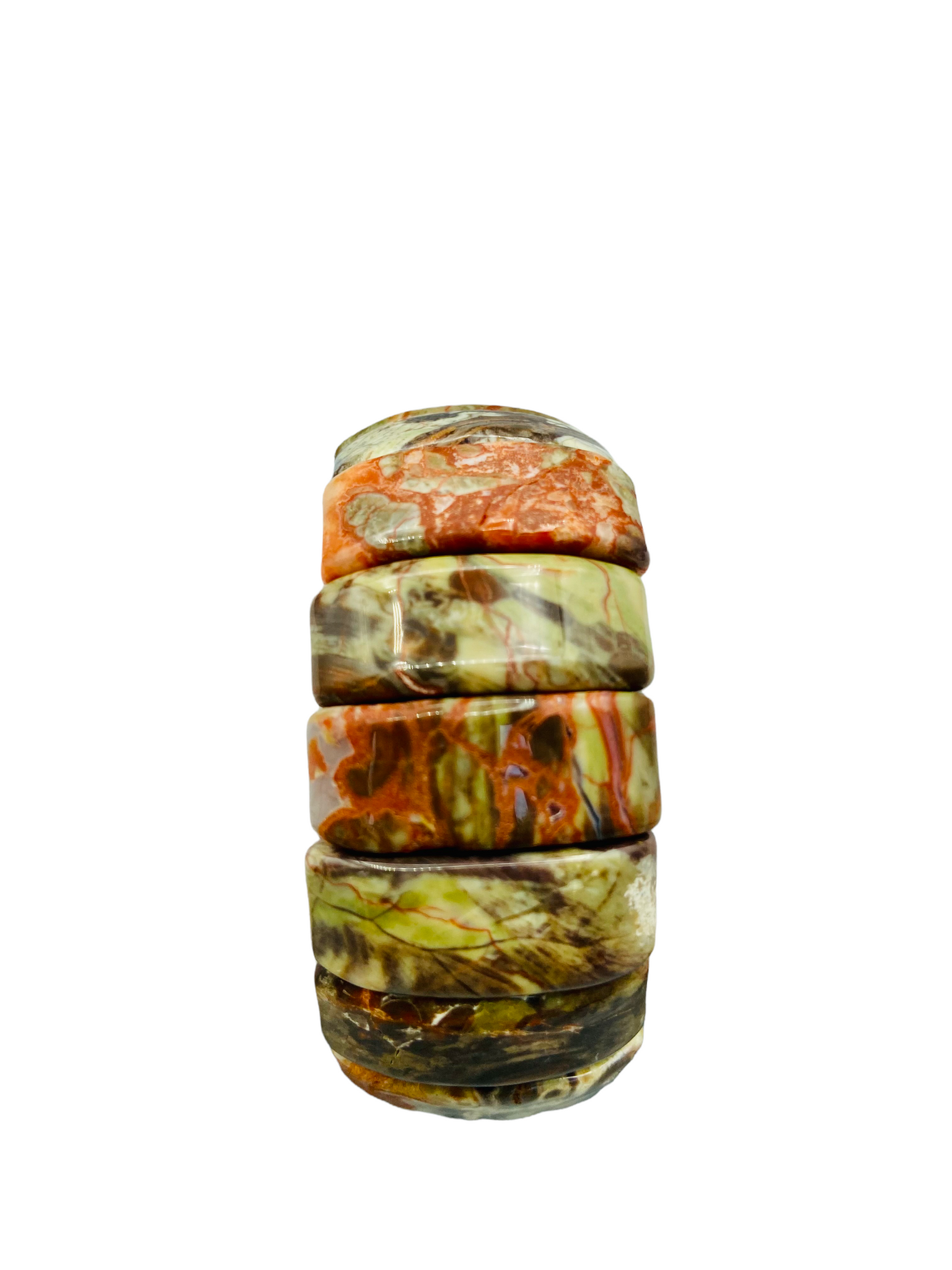 Wonder Woman Cuff - Leopard Skin Jasper