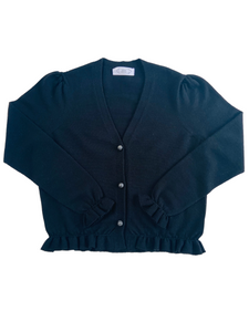 Haute Energy Merino Wool Cardigan - Black