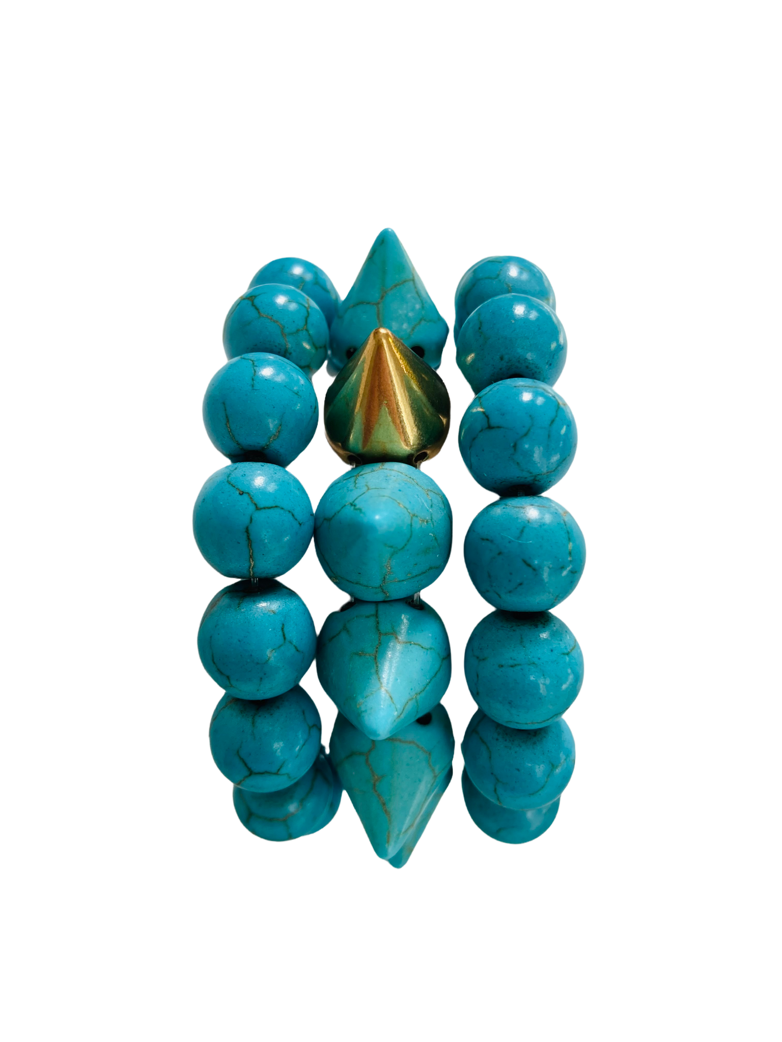 Turquoise Spike Stack