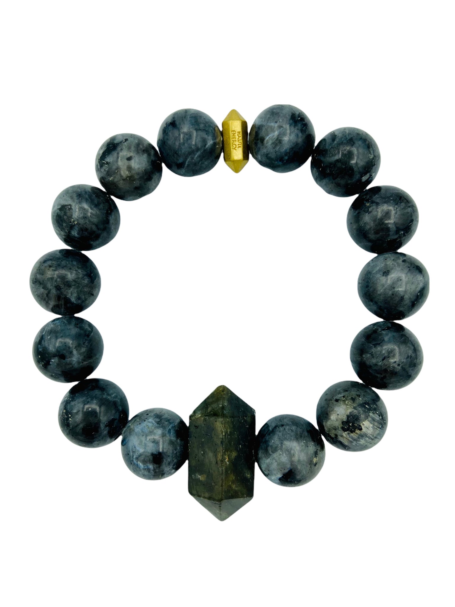 Dark Labradorite with Double Terminated Dark Labradorite