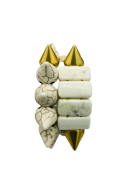 LUXE Chiclet - White Magnesite